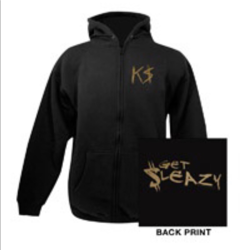 ISO OLD KESHA KE$HA K$ SLEAZY JACKET HOODIE